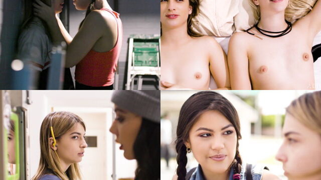 Primera experiencia sexual de una lesbiana de colegio en esta película real, dramática, conmovedora y sexy.