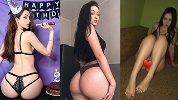 Anastasia Poner Seey Dayfans Black Thong Conder Viviendo Fotos Fotos