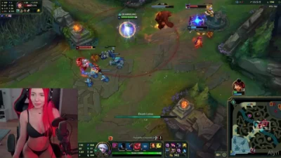 Alfa League of Legends Strip Juegos con video