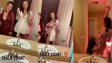 Beber con amigos lesbianas titok