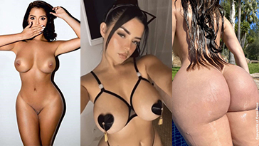 Demi Rose Nodo desnudo en la cama Video