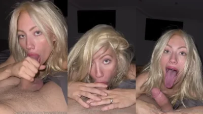 Ivy Fov flwjobb Swallowing Cumfufant Yivi